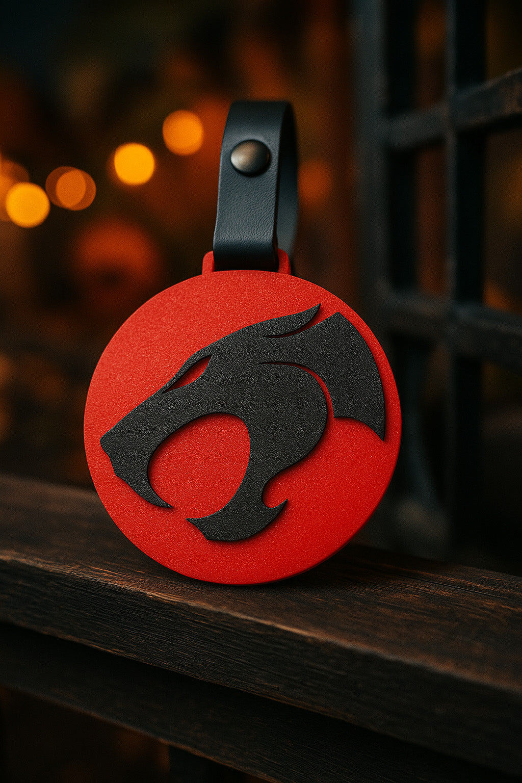 Thundercats Logo 3D Printed Buckle Tag