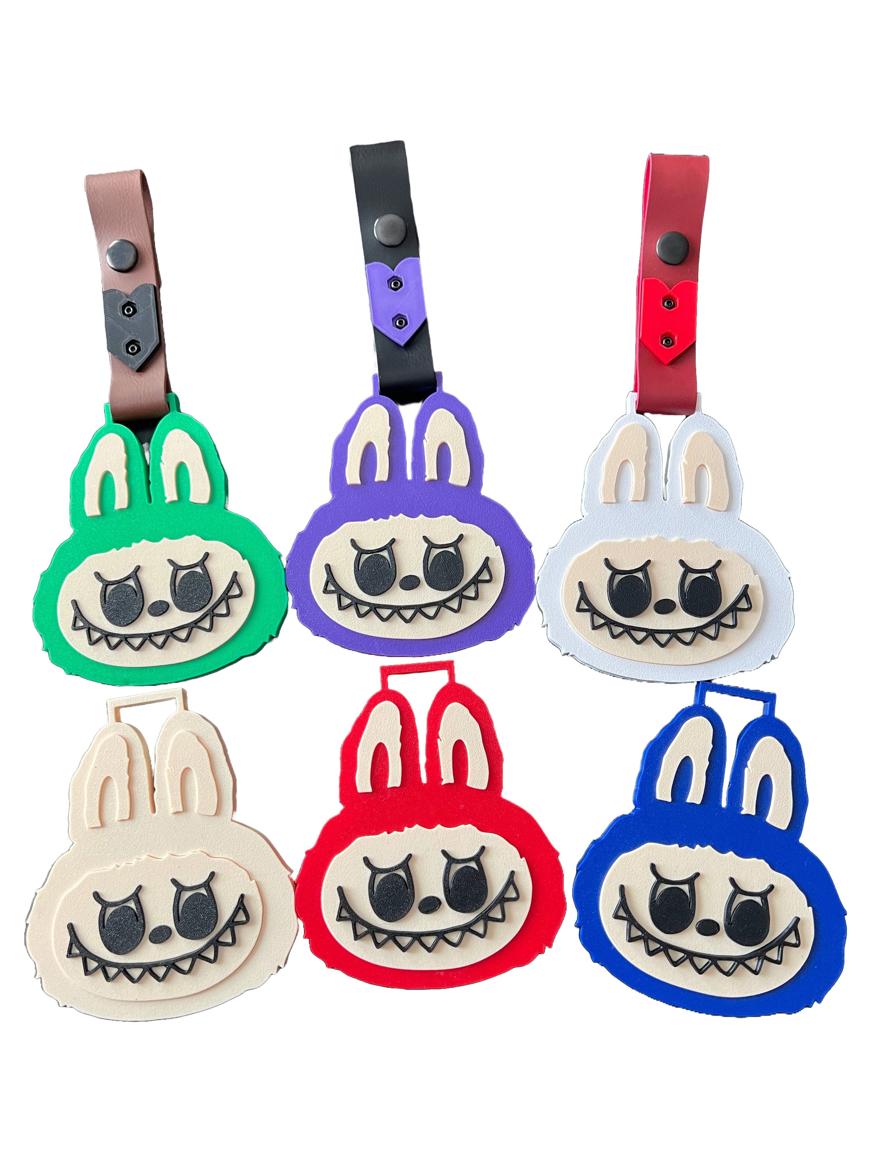 Labubu 3D Printed Buckle Tag