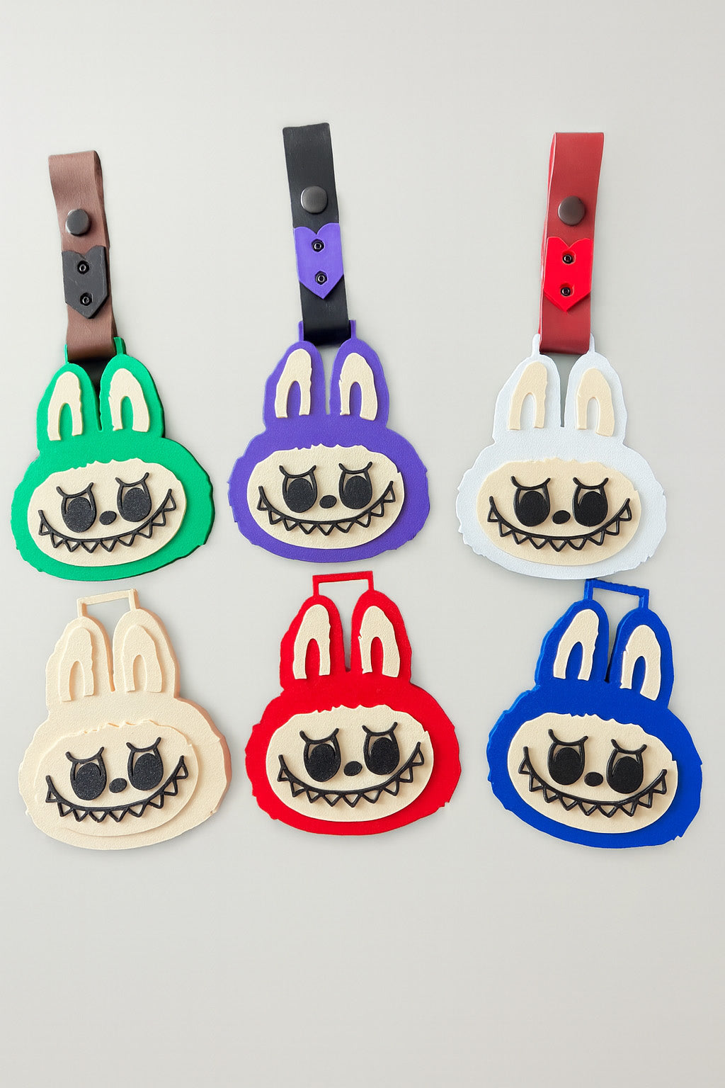 Labubu 3D Printed Buckle Tag