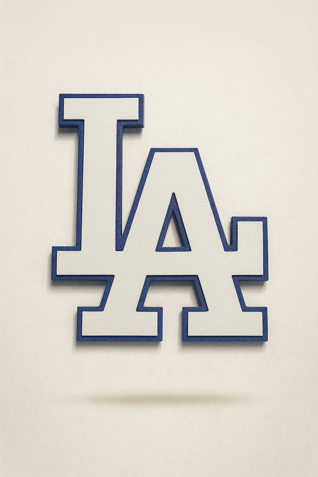 Los Angeles Dodgers 3D Magnet – 3D Wax Works