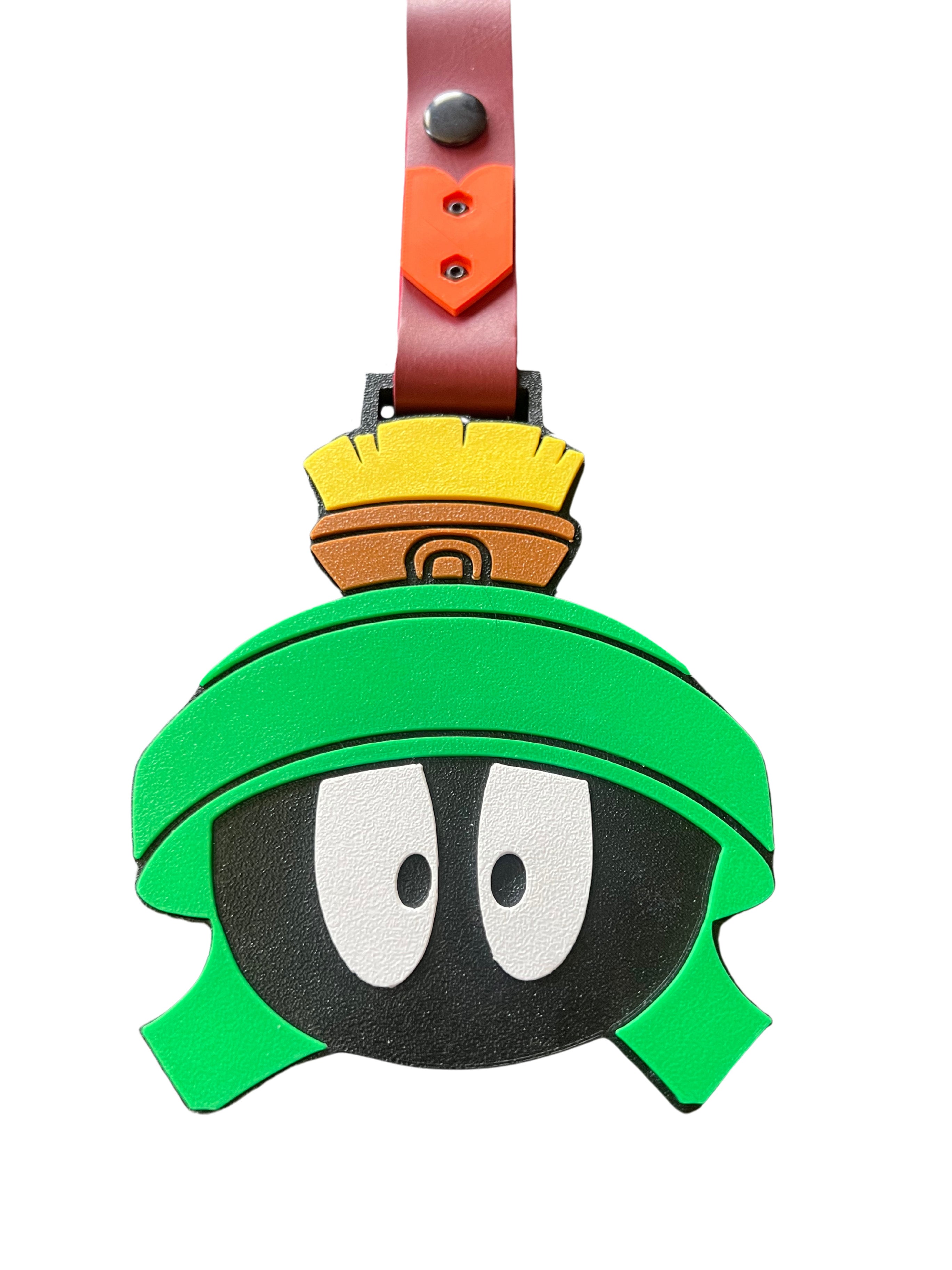 Marvin the Martian 3D Printed Buckle Tag