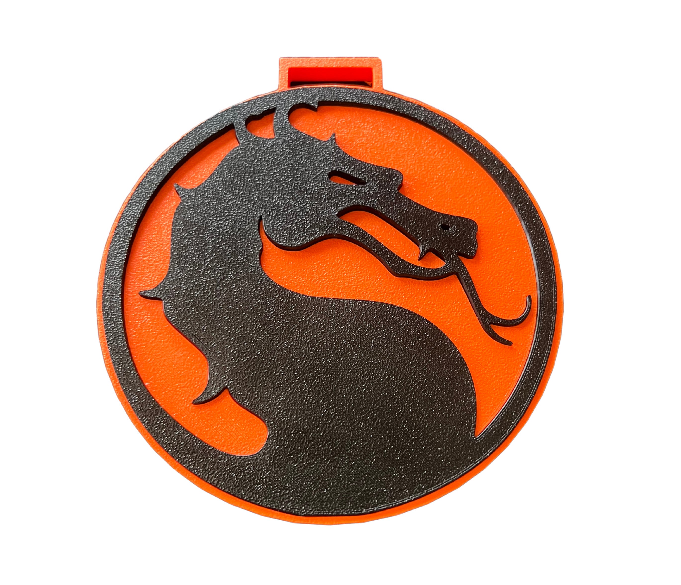 Mortal Kombat 3D Printed Buckle Tag