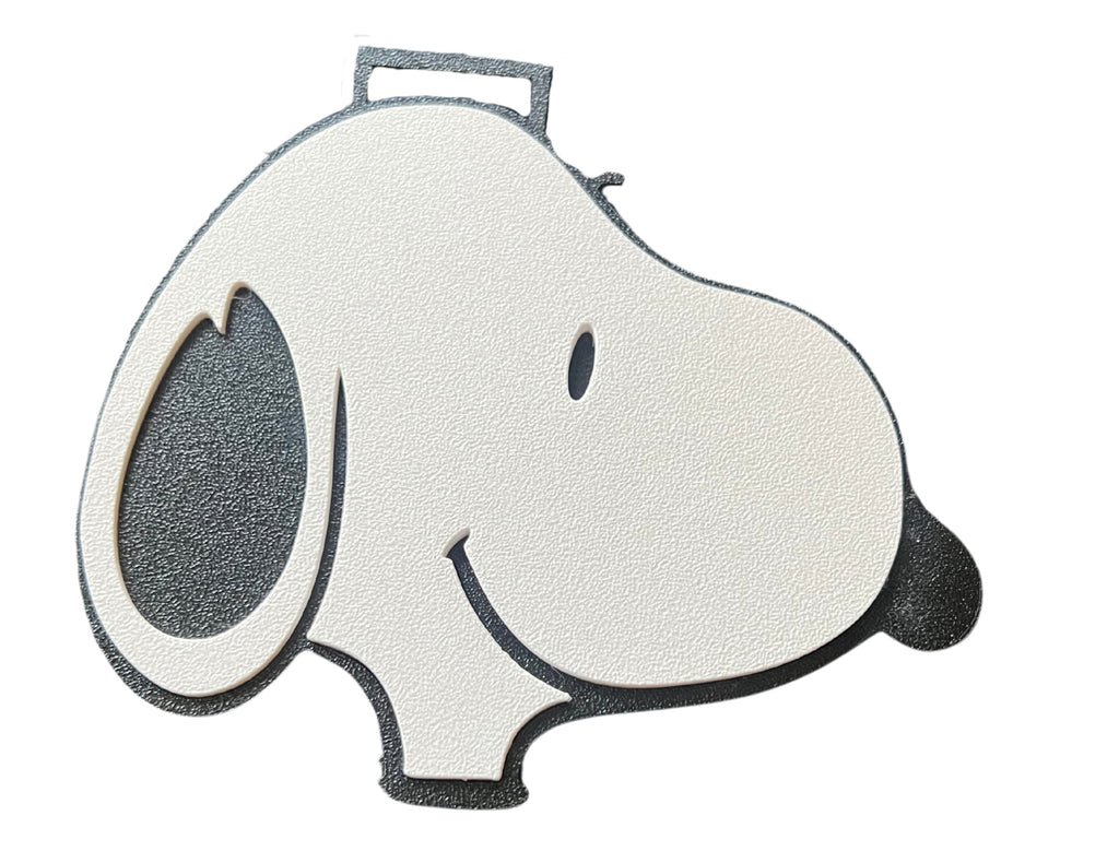 Snoopy 3D Printed Buckle Tag