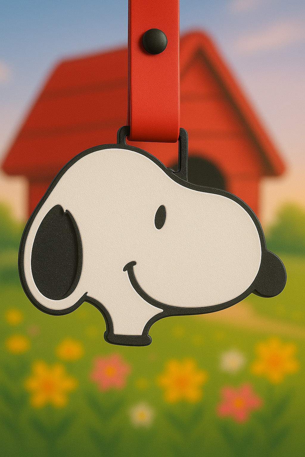 Snoopy 3D Printed Buckle Tag