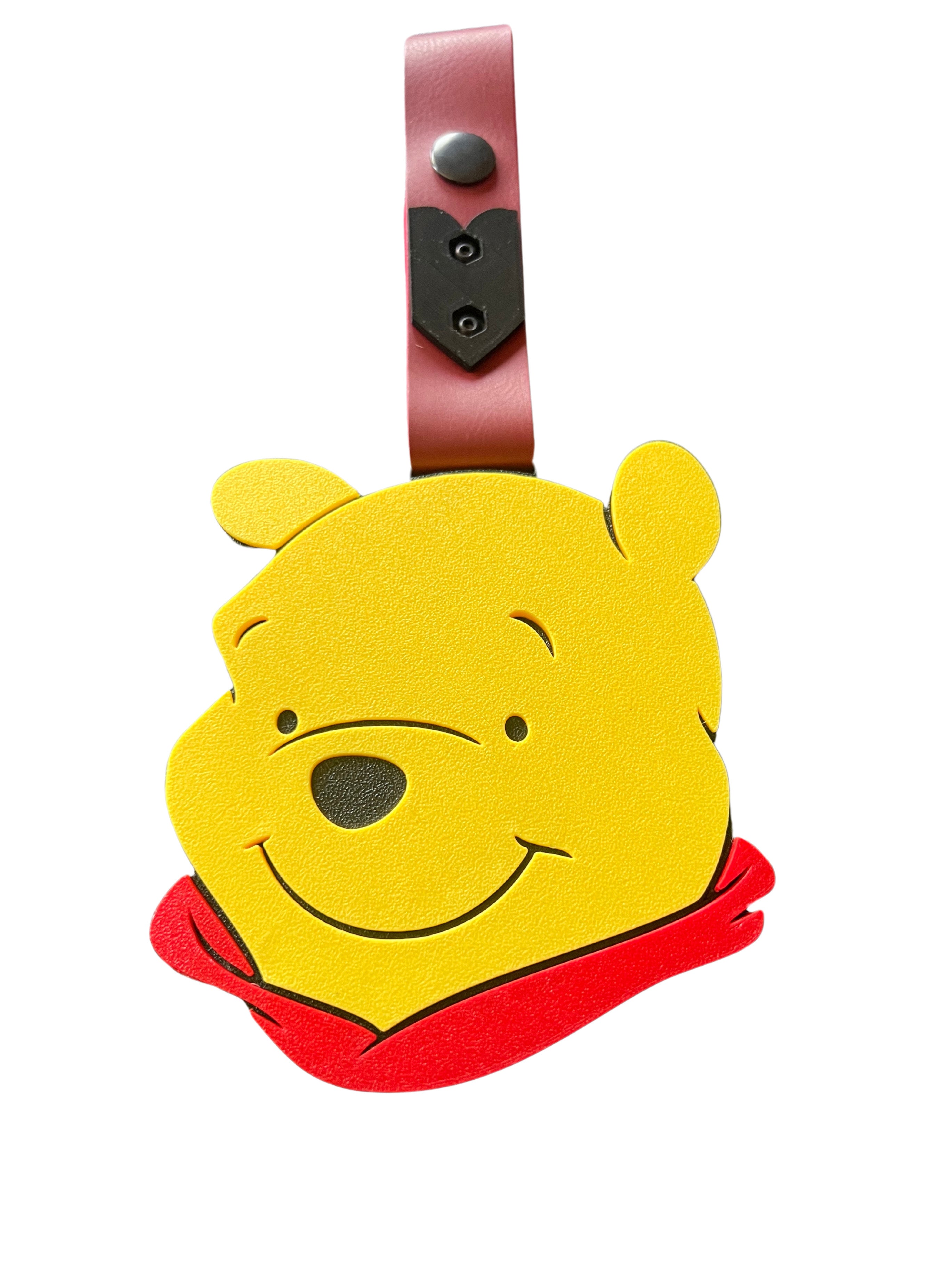 Winnie the Pooh 3D Printed Buckle Tag